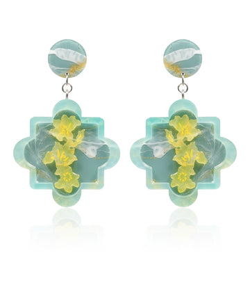ade Window Spring Blooms Earrings