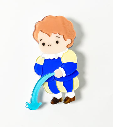 Brussels Boy Brooch