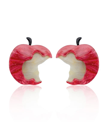 Cheeky Apple Nibbles Earrings