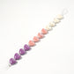 JJB BDS HEART PNK PRPL CERAMIC 12 PCS