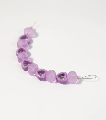 JJB BDS OPEN HEART PNK-PRPL 11 PCS