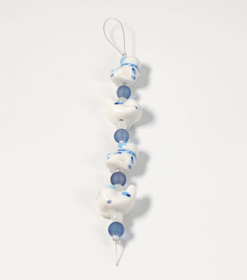JJB BDS CAT WH-BLU -CERAMIC 17 PCS
