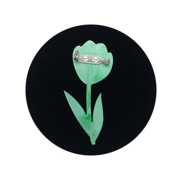 Rose Resin Brooch