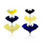 Midnight Flight Bat Earrings