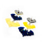 Midnight Flight Bat Earrings