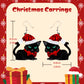 Santa Cat-venture Earrings