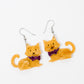Dapper Gingers Acrylic Earrings