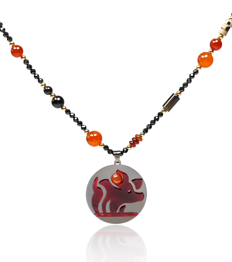 Prosperous Pig Necklace