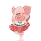Prima Ballerina Pig Brooch