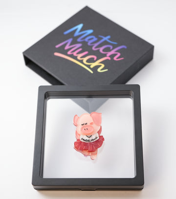 Prima Ballerina Pig Brooch