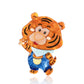 Overalls Cub Brooch