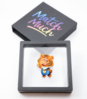 Overalls Cub Brooch