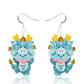 Sky-Blue Spirit Earrings
