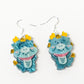 Sky-Blue Spirit Earrings