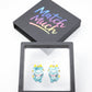 Sky-Blue Spirit Earrings