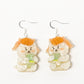 Fluffy Cloud Earrings