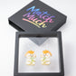 Fluffy Cloud Earrings