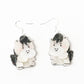 Monochrome Trotter Earrings