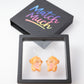 Pink Peach Pal Earrings
