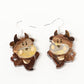 Gentle Brownie Earrings