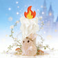 Candlelit Bunny Brooch