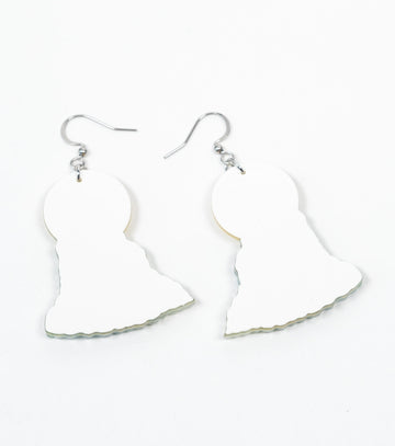 Moon Over Jade Mountains Earrings