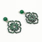 Frozen Lotus Pond Earrings