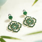 Frozen Lotus Pond Earrings