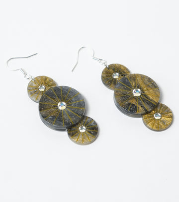 Ink-Wash Wanderlust Earrings