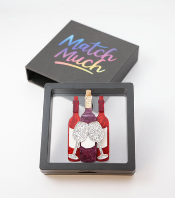 Happy Hour Brooch For European Cultural tourism