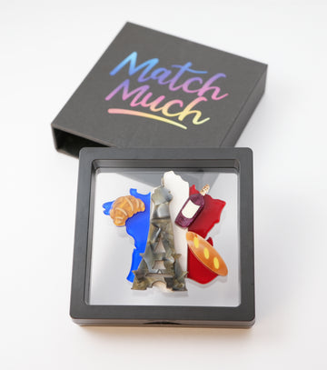 I Want It All France Brooch