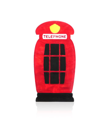 London Call Brooch