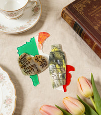 Italian Itinerary Brooch