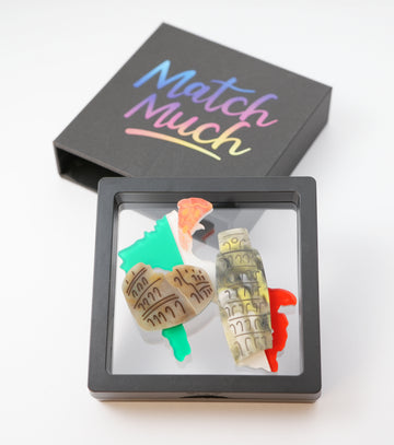 Italian Itinerary Brooch For European Cultural tourism
