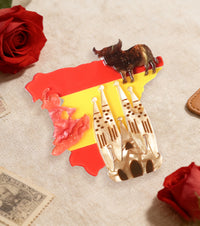 Spanish Rhythms Brooch