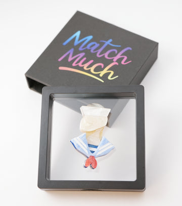 Vintage Sailor Brooch