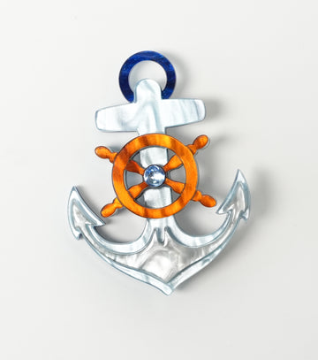 Anchor Brooch For European Cultural tourism
