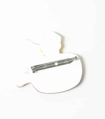 Swiss Fondue Brooch For European Cultural tourism