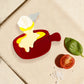 Swiss Fondue Brooch