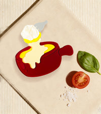 Swiss Fondue Brooch