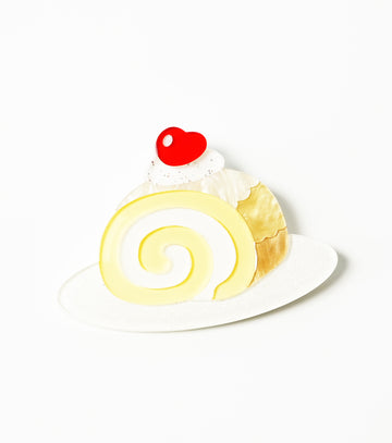 Sweetest Slice Brooch For European Cultural tourism