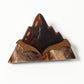 Alpine Chocolate Brooch