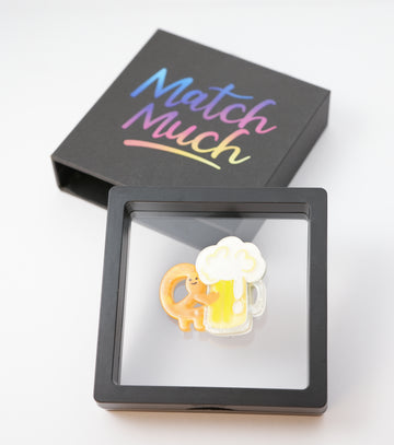 Bavarian Cheers Brooch For European Cultural tourism
