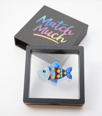 Lisbon Fish Brooch For European Cultural tourism