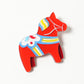 Nordic Pony Brooch