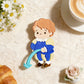 Brussels Boy Brooch