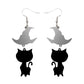Velora the Little Witchcat Earrings