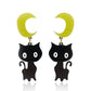 Luna the Crescent 
Darling Earrings