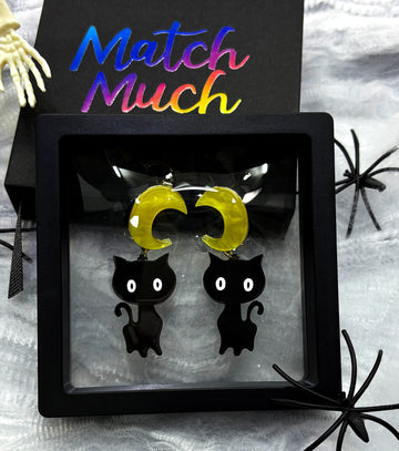 Luna the Crescent 
Darling Earrings