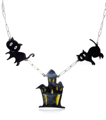 Mina & Mallow the Manor Kitties Necklace